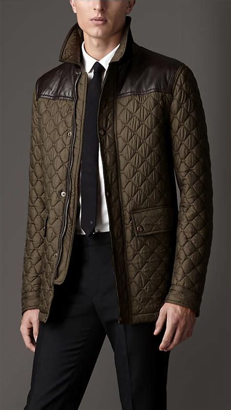 veste cuir burberry homme|burberry manteau homme.